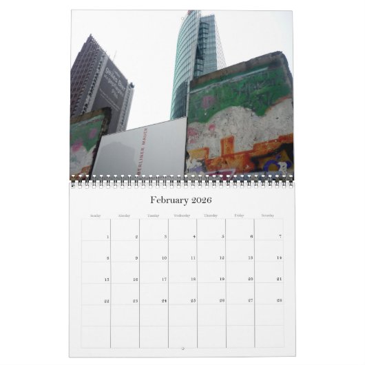 Calendrier berlin 2026 (Feb 2026)