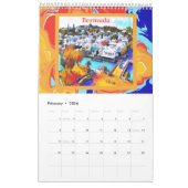 Calendrier Bermudes Pop Art (Feb 2026)