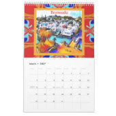 Calendrier Bermudes Pop Art (Mar 2027)