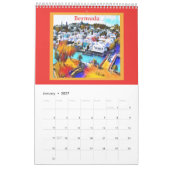 Calendrier Bermudes Pop Art (Jan 2027)