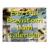 Calendrier Bertha Boynton Lum (Protection)