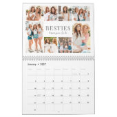 Calendrier Besties Best Friends Photo (Jan 2027)