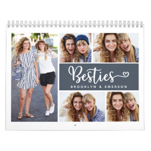 Calendrier Besties Photo Collage Best Friends