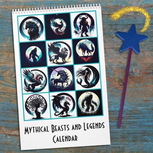 Calendrier Bête Mystique et Légendes