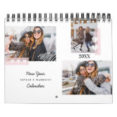 Calendrier BFF Meilleurs amis pour une photo multiple moderne (Protection)