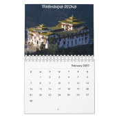 Calendrier Bhoutan (Feb 2027)