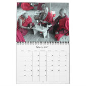 Calendrier bhoutan fait face à 2027 (Mar 2027)