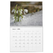 Calendrier Bible verses Christian religious (Mar 2026)