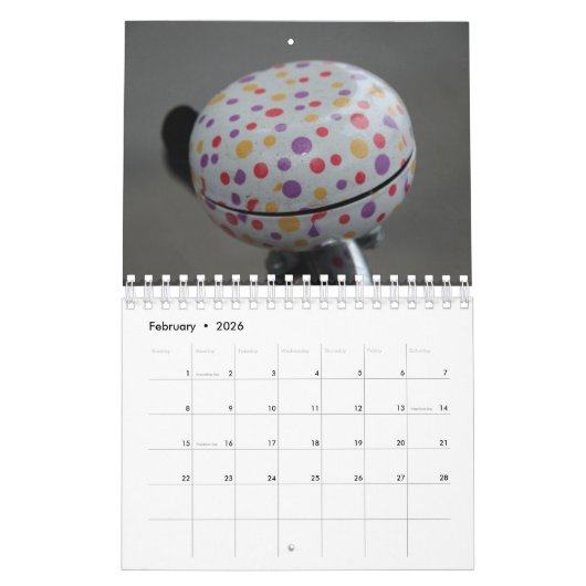 Calendrier Bicycle Bells (Feb 2026)