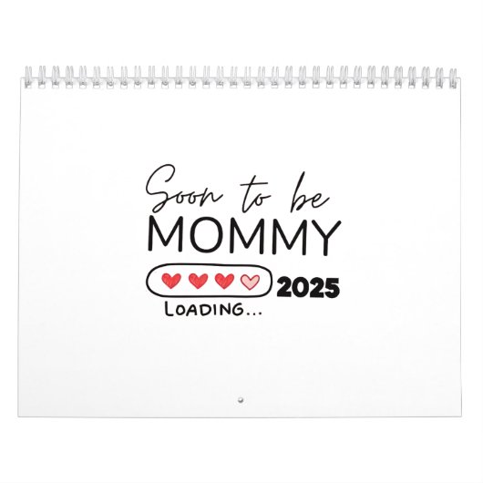 Calendrier Bientôt être maman 2025 Saint Valentin Grossesse (Protection)