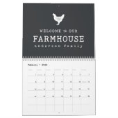 Calendrier Bienvenue dans notre ferme Pays Poulet rustique (Feb 2026)
