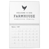 Calendrier Bienvenue dans notre ferme Pays Poulet rustique (Feb 2027)