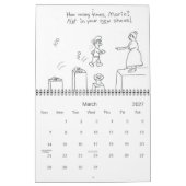 Calendrier Bienvenue dans Pleasantview (Mar 2027)