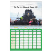 Calendrier Big Boy 4014 Vapeur Joueur de Kansas (Mar 2026)