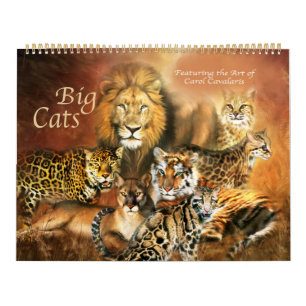 Calendrier Big Cat Art