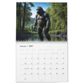 Calendrier Bigfoot ou Sasquatch Cryptid (Jan 2027)