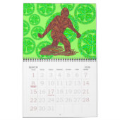 Calendrier Bigfoot Sasquatch Cryptid Geek 2015 (Mar 2026)
