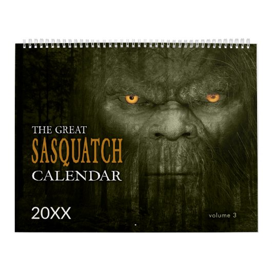 CALENDRIER BIGFOOT SASQUATCH - VOLUME 3 (Protection)