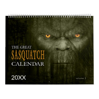 CALENDRIER BIGFOOT SASQUATCH - VOLUME 3