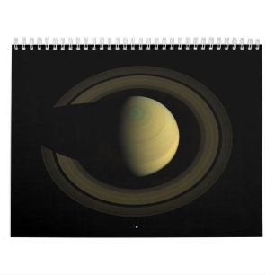 Calendrier Bijou de Saturn de planète du système solaire