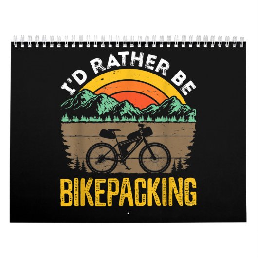 Calendrier Bikepacking VTT VTT VTT VTT (Protection)