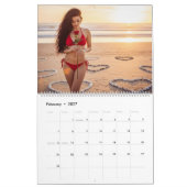 Calendrier Bikini avec belles femmes - Limité (Feb 2027)