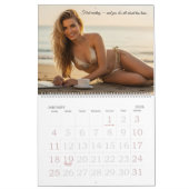 Calendrier Bikini Business Wall Calendar Glamour Beach Models (Jan 2026)