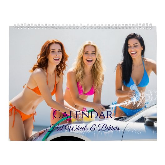 Calendrier Bikini Car Wash Calendar – Stunning Women (Protection)