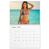 Calendrier Bikini USA 2 (Feb 2026)