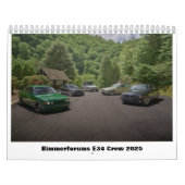Calendrier Bimmerforums E34 Crew 2025 (Protection)