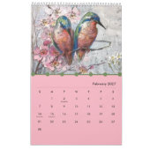 Calendrier Birds of a Feather Calendar 2024 (Feb 2027)