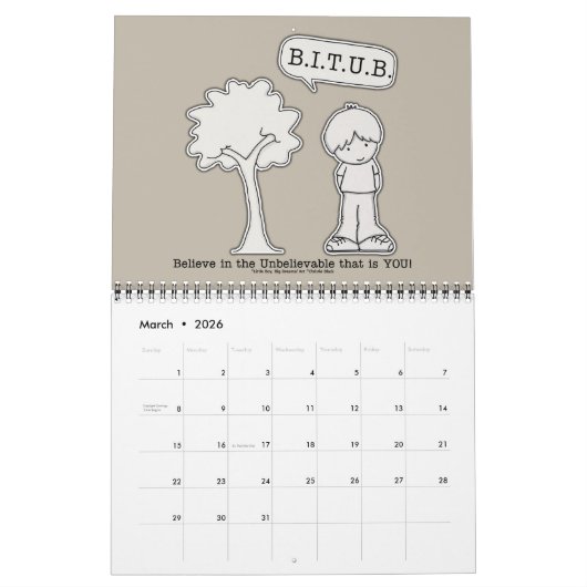 Calendrier BITUB 2022 Calendar (Medium) (Mar 2026)