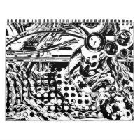 Black and White Geometric Art 20
