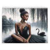 Calendrier Black Ballerinas Ballet Art Calendar (Protection)