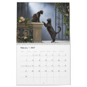 Calendrier Black Cat Calendar (Feb 2027)