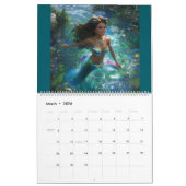 Calendrier Black Girl Mermaid Magic 2026 (Mar 2026)