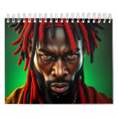 Calendrier Black Kings Melanin Hommes Afrocentrique Bruh Drea (Protection)
