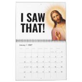 CALENDRIER BLAGUES SUR JÉSUS (Jan 2027)