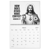 CALENDRIER BLAGUES SUR JÉSUS (Mar 2027)