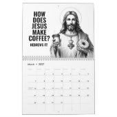 CALENDRIER BLAGUES SUR JÉSUS (Mar 2027)