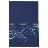 Calendrier Blanc Bleu Avec Vacances 12 Mois (Jan 2027)