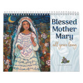 Calendrier Blessed Mother Mary Calendar of Catholic images (Protection)