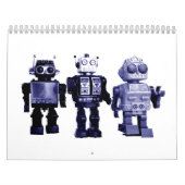 calendrier bleu de robots (Protection)