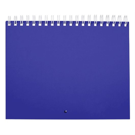 Calendrier Bleu (pigment) (couleur solide) (Protection)