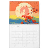 CALENDRIER BLOSSOM NATURE MOUNTAINE DRAGON (Jan 2027)