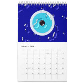 Calendrier Blue Evil Eye Protective Talisman and Nazar Art (Jan 2026)