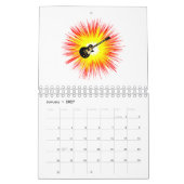 Calendrier Blues Guitare Flash (Jan 2027)