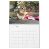 Calendrier Bluster the Red Squirrel 2026 Calendar (Mar 2026)