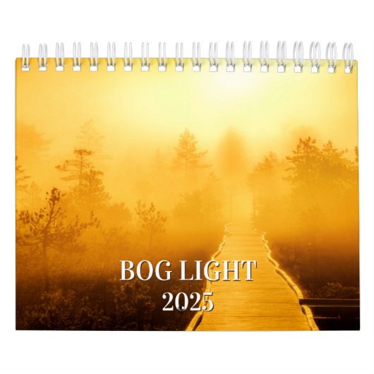 Calendrier Bog Light Estonian Bogs 2025 (Protection)