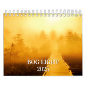 Calendrier Bog Light Estonian Bogs 2025 (Protection)